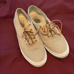 Women’s Burlap Vans
